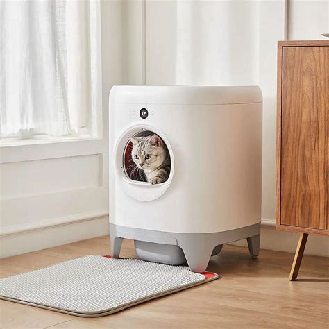 electric cat litter box self cleaning|largest capacity automatic litter box.